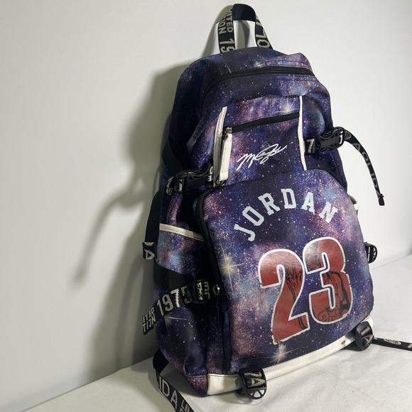 RARE Limited Edition 1975 AOLIDA Michael Jordan 23 Backpack w/Adjustable Straps - Picture 3 of 16